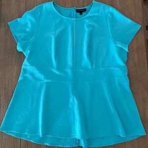 Lane Bryant Vibrant Blue Blouse